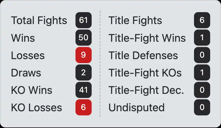 Hasim Rahman boxing record